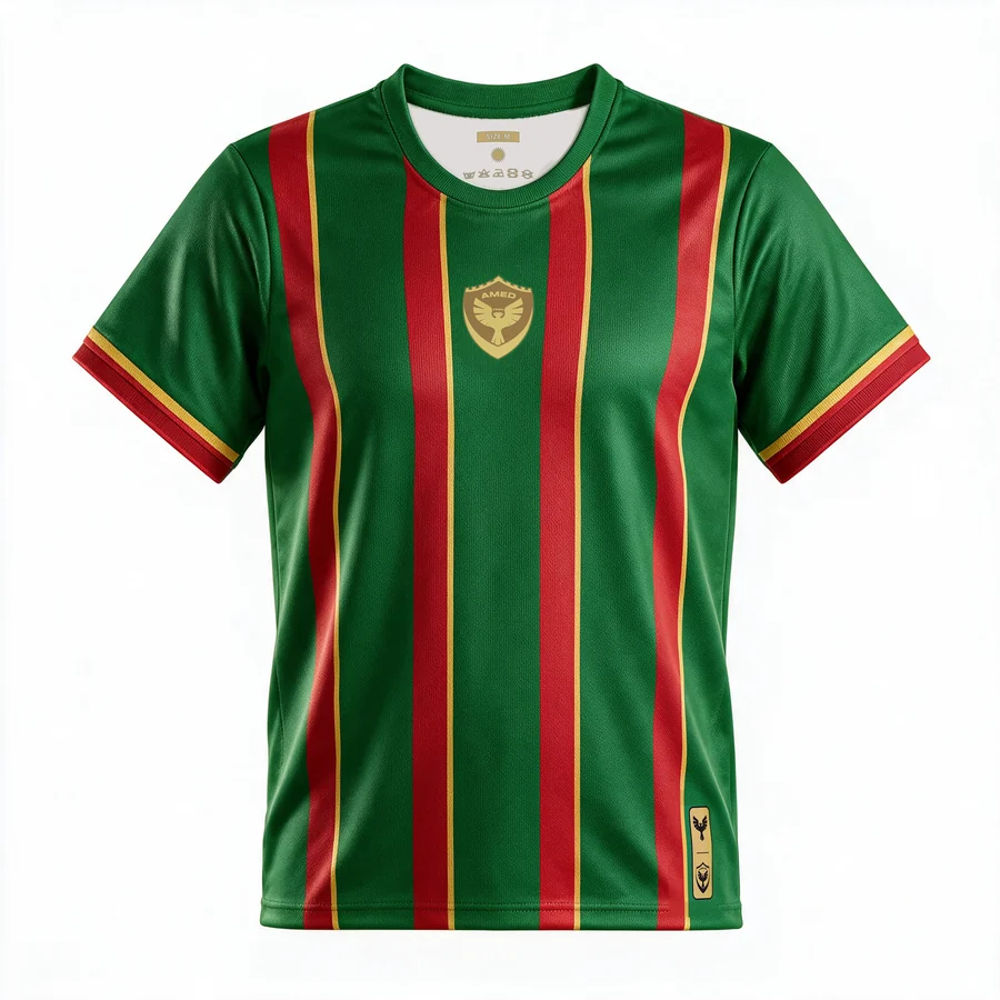 Visualisierung des Amedspor Shirts Green, Vorderseite