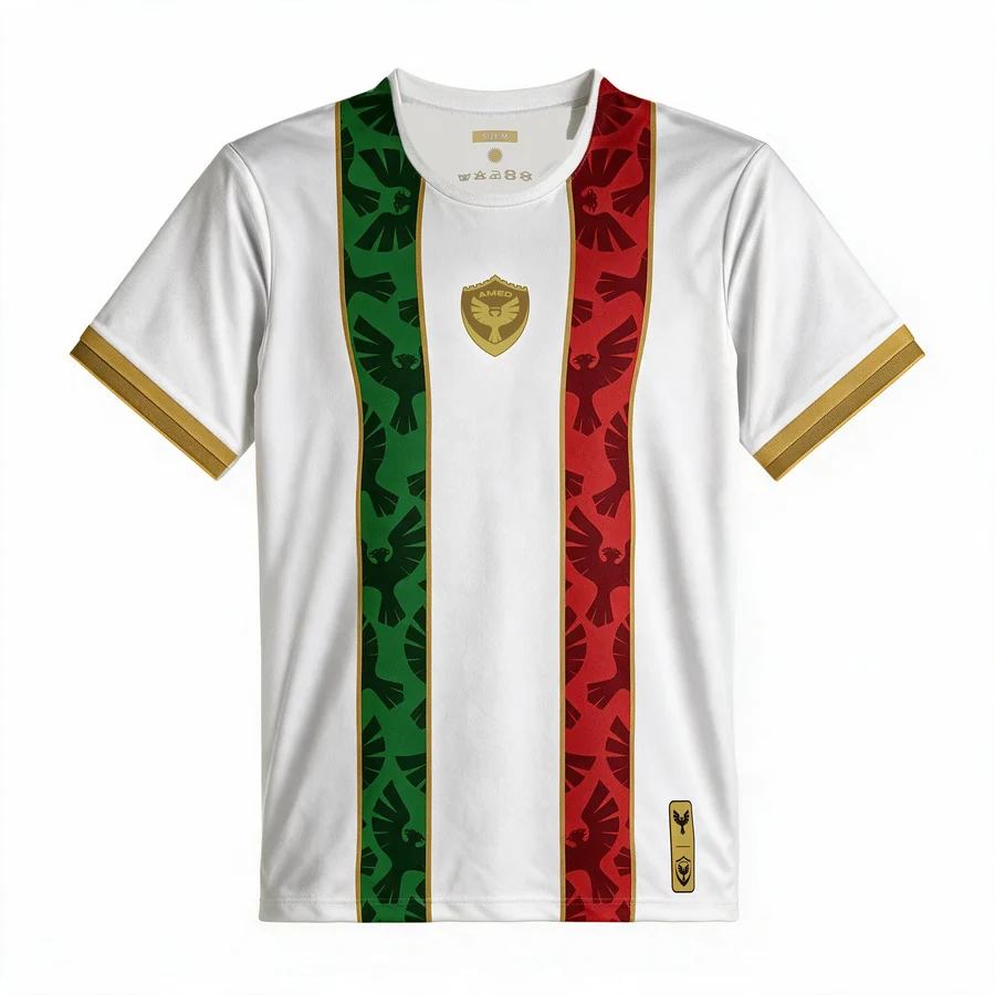Visualisierung des Amedspor Shirts White 2, Vorderseite