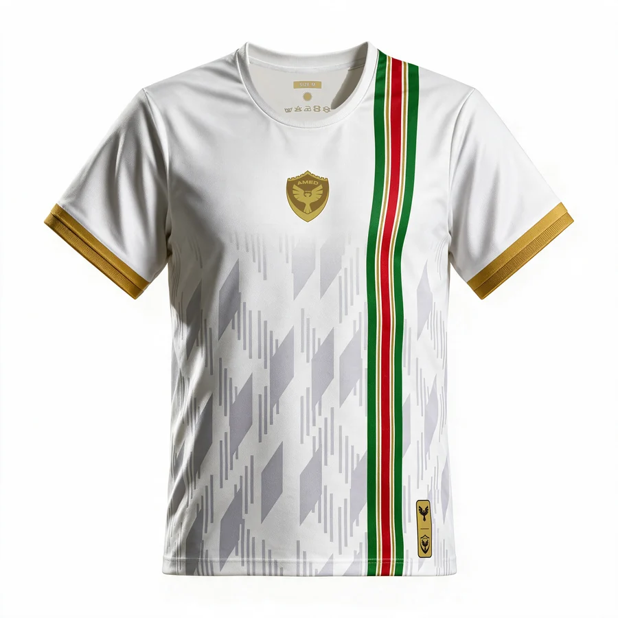 Visualisierung des Amedspor Shirts White, Vorderseite